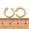 Brass Cuff Earrings EJEW-L244-02G-2