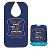 Washable Canvas Adult Bibs for Eating AJEW-WH0327-006-1