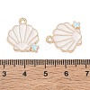 Alloy Enamel Pendants AL-CBAX434-01C-3