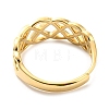 Adjustable 304 Stainless Steel Sailor's Knot Ring for Women RJEW-C016-03G-3
