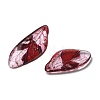 4Pcs Transparent Epoxy Resin Butterfly Wings Pendants RESI-C057-03B-2
