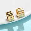 201 Stainless Steel Wide Huggie Hoop Earrings EJEW-D354-13G-1