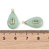 Dyed Natural White Jade Pendants GG-CBA4154-03G-03-3