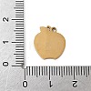 304 Stainless Steel Enamel Charms STAS-K312-07B-G-3