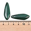 Natural Malachite Pendants G-B187-01A-01-3