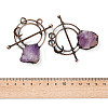 Natural Amethyst Big Pendants G-A227-08A-R-3