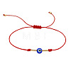 Vintage Evil Eye Miyuki Gold Beaded Braided Bracelets with Brass Beads for Women TE3709-2-1