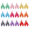 18Pcs 9 Colors Computerized Embroidery Cloth Iron on/Sew on Patches PATC-ME0001-42-1