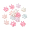 UV Plating Opaque Acrylic Beads OACR-G058-17E-1