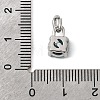 Birthdaystone Theme March 304 Stainless Steel Charms STAS-B128-60P-03-3