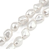 Electroplated Shell Pearl Beads Strands BSHE-H113-05A-1