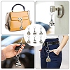 Cowhide Leather & Alloy Keychain KEYC-YW00093-01-6