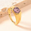 304 Stainless Steel with Cubic Zirconia Finger Rings FS-WG76F9A-25-1