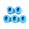 Opaque Acrylic European Beads OACR-M027-01O-07-1
