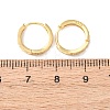 925 Sterling Silver Textured Hoop Earrings for Women EJEW-K317-05G-5