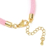 4.5MM Round Nylon Milan Cord Bracelet Making BJEW-I245-01G-29-3