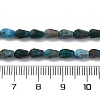 Natural Apatite Beads Strands G-C080-B06-01A-3