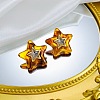 304 Stainless Steel Crystal Rhinestone Stud Earrings WGB8B63-01-1