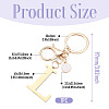 Stainless Steel Keychains KEYC-TAC0035-004L-G-2