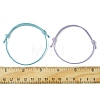 30Pcs 5 Color Adjustable Waxed Polyester Braided Cord Bracelets X1-BJEW-FZ00016-5