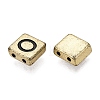 Plating Acrylic Beads PACR-Q010-04AG-3