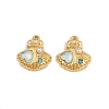 304 Stainless Steel Rhinestone Pendants STAS-P410-15G-1