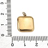 Printed 304 Stainless Steel Pendants SA-CBACFAA-07G-4