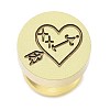 Constellation Golden Tone Wax Seal Brass Stamp Heads LS-STAM-P002-02G-06-1