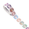 8 Patterns Easter Theme Self Adhesive Paper Sticker Rolls DIY-C060-03G-3