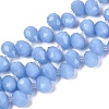 Imitation Jade Glass Beads Strands GLAA-Q116-01A-E02-1