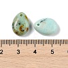 Natural Marble Teardrop Charms G-M410-01-13-3