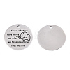 Non-Tarnish 201 Stainless Steel Pendants LS-STAS-T064-38P-12-1