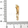 304 Stainless Steel S-Hook Clasps LS-STAS-G373-04G-03-3