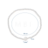925 Sterling Silver Beads Stretch Bracelet Sets BJEW-JB04975-3