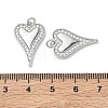 SHEGRACE Valentine's Day Brass Clear Cubic Zirconia Pendants XGRQ3K656-561P-3