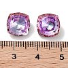 Glass Rhinestone Cabochons RGLA-G020-03B-D123-3