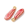 304 Stainless Steel Enamel Pendants STAS-Z193-13G-01A-2