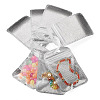 50Pcs Rectangle Plastic Resealable Packaging Bags OPP-TA0001-30A-3