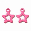 Spray Painted 201 Stainless Steel Charms STAS-G304-29D-1