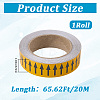 PVC Directional Arrow Tape for Pipe AJEW-WH20020-641A-2
