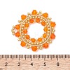 Imitate Austrian Crystal Bicone Glass & Seed Glass Pendants PALLOY-MZ01305-01-3