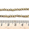 Electroplate Synthetic Magnetic Hematite Beads Strands G-A263-B01-02G-4