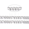 304 Stainless Steel Figaro Chain CHS-M003-12P-A-3