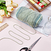 Cotton with Acrylic Fibers Knitting Yarn DIY-WH20055-121C-4