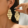 Brass Tassel Hoop Earrings OF5161-1-3