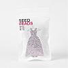 11/0 Grade A Ceylon Glass Seed Beads X-SEED-N001-B-0485-4