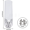 Iron Seal Stamps AJEW-BC0001-05B-2