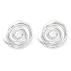 304 Stainless Steel Stud Earrings for Women EJEW-K306-15P-4