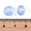 Baking Paint Transparent Glass Beads X1-GLAA-N011-10mm-04-3