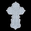 Religion Cross Shape Display Decoration DIY Silicone Mold DIY-K071-01B-4